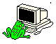 Comic Frog